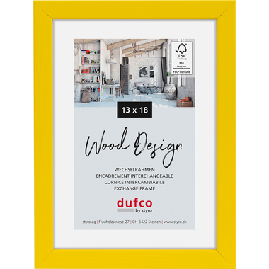DUFCO Cadre photo Hay 13x18cm 1610.81071 jaune
