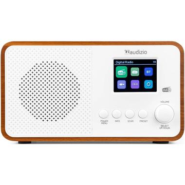 Audizio Radio DAB+ Avio Bianco