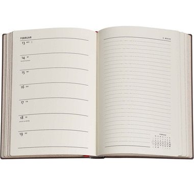 PAPERBLANKS Agenda Anemone 2026 DD0610-8 1S/1P VSO Midi HC AL 13x18cm