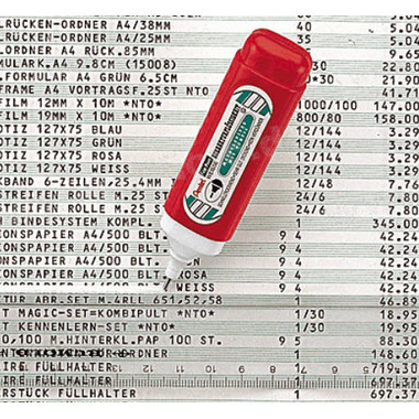 PENTEL Stylo correct. F ZLC31-WH blanc 12ml