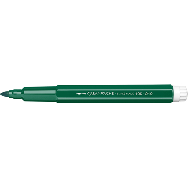 CARAN D'ACHE Fasermalstift Fancolor Maxi 195.210 smaragdgrün
