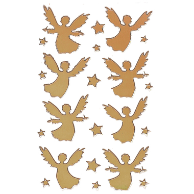 Z-DESIGN Effektfolie gold 52420 Engel Weihnachten