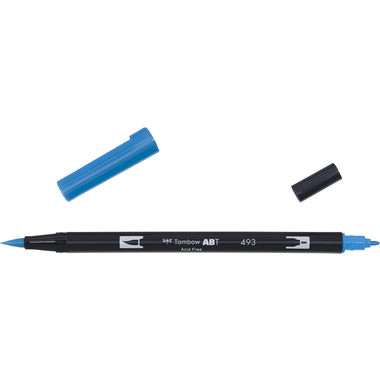 TOMBOW Dual Brush Pen ABT 493 reflex blue