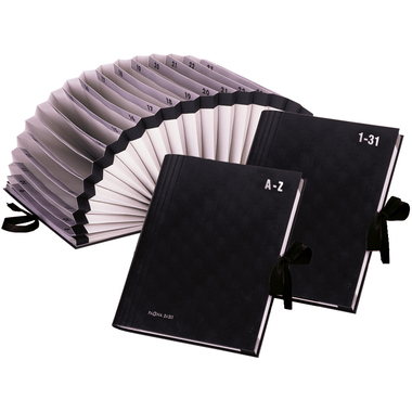 PAGNA Vorordner A4 24311-04 schwarz, 1-31
