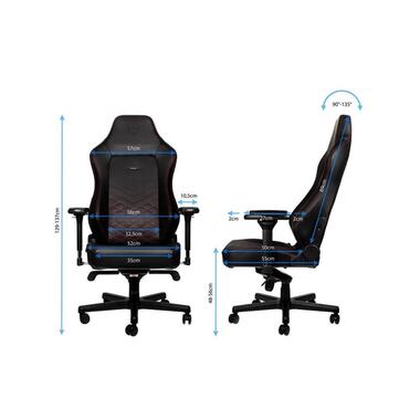 noblechairs Gaming-Stuhl HERO Schwarz/Rot