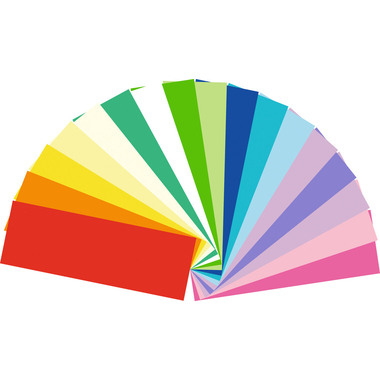 URSUS Transparentpapier-Block A4 12164699SE 115g, ass. 24 Blatt