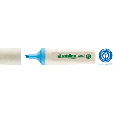 EDDING Textmarker 24 EcoLine 2-5mm 24-10 hellblau