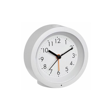 TFA Dostmann Klassischer Wecker Weiss