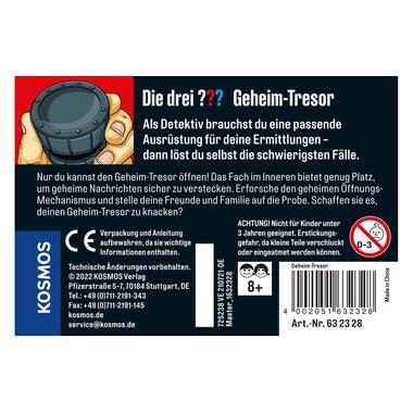 Kosmos Attrezzatura da detective I tre??? Cassaforte segreta