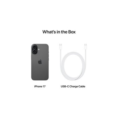 Apple iPhone 17 256 GB Space Black DEP