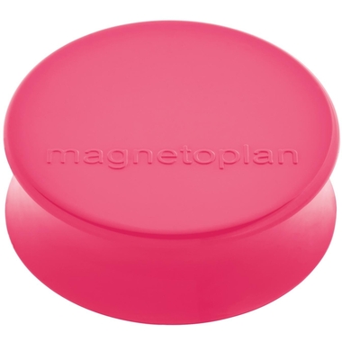 MAGNETOPLAN Aimant Ergo Large 10 pièces 1665018 pink 34x17.5mm