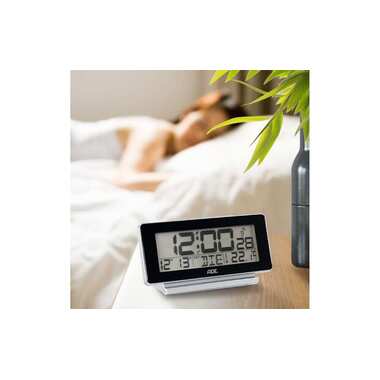 Sveglia digitale ADE con visualizzazione della temperatura e della data