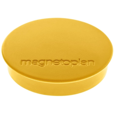 MAGNETOPLAN Magnet Discofix Standard 30mm 1664202 gelb ca. 0.6 kg 10 Stk.