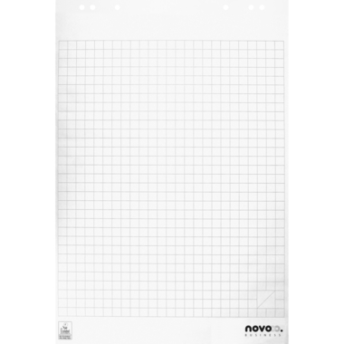 NOVOOO Flipchart blocco 65x98cm 400174559 ECF quadrato 5x20 foglio