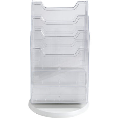 EXACOMPTA Tisch-Drehständer A4 60558D transparent