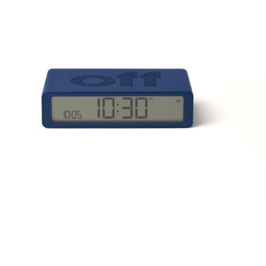 Lexon Sveglia Digitale Flip Classic Blu Scuro