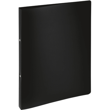 PAGNA Ringbuch 23mm A4 20901-01 schwarz PP 2-Ring-Mechanik