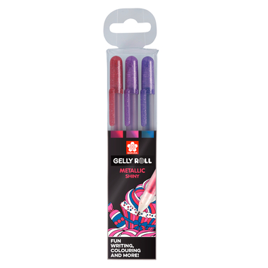 SAKURA Gelly Roll 0.5mm POXPGBMET3A Metallic Sweets 3 pezzi