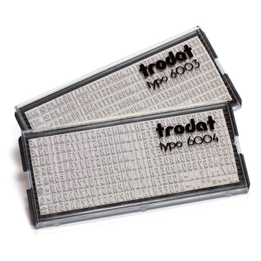 TRODAT Lettere Typo 6003 1 Set, 3mm