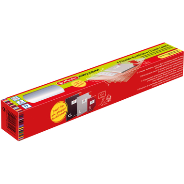 HERLITZ Buchhülle easy cover 50014743 5 Stück Flexibel