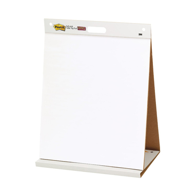 POST-IT Meeting Chart 50.8x58.4cm 563R Table Top, in bianco