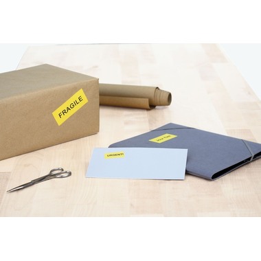 HERMA Universal-Etiketten 70x37mm 4466 gelb 480 St./20 Blatt