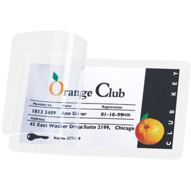 3L Laminiertasche 54x86mm 11011 glanz 10 Stk