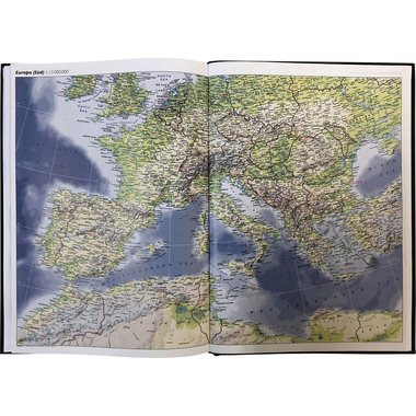 SIMPLEX Agenda Managertimer 2026 7008B2.26 1W/2S schwarz ML 20.8x25.8cm