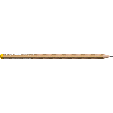 STABILO Bleistift EASYgraph S HB 325/20-HB-6 gold, L