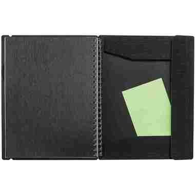 KOLMA Carnet LineaVerde A4 06.520.06 quadrillé, 70g/m2 noir