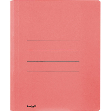 BIELLA Schnellhefter Praxis A4 16740045U rot, 320gm2 250 Bl.