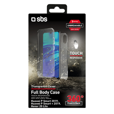 Cover 360° trasparente per Huawei P Smart 2019, Honor 20 Lite