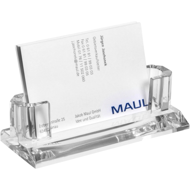 MAUL Visitenkarten-Halter Acryl 1959405 glasklar