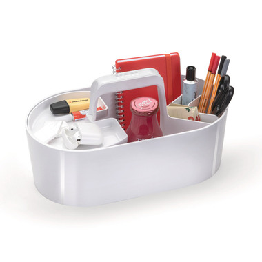 HAN Toolbox LOFT 1200-12 mobil weiss mit 4 Fächern