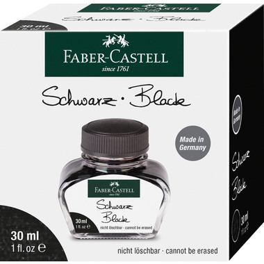 FABER-CASTELL Inchiostro 30ml 149854 nero