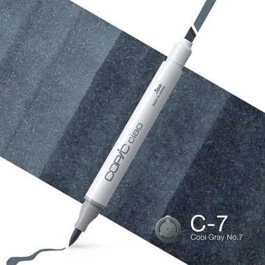 COPIC Marker Ciao 2207515 C-7 - Cool Grey No.7