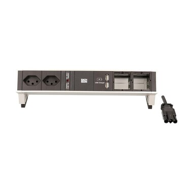 Bachmann multipresa da tavolo DESK 2 2x T13, 2x ABD