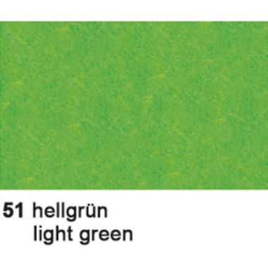 URSUS Bastelfilz 20x30cm 4170051 hellgrün,150g 10 Bogen
