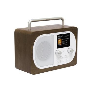 Noxon Radio DAB+ Eiger Noix/Blanc