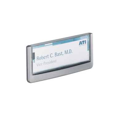 DURABLE Türschild Click Sign 486037 graphit, Kunststoff 149x52.5mm