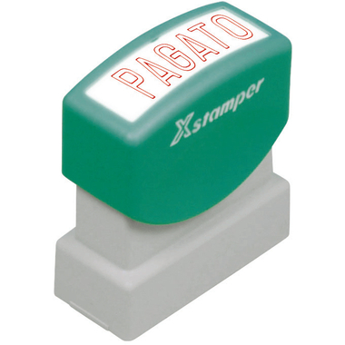 XSTAMPER Timbro Pagato I3-R rosso