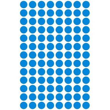 AVERY ZWECKFORM Markierungspunkte 8mm 3011 blau 416 Stück