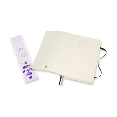 MOLESKINE Notizbuch SC L/A5 628042 liniert, schwarz, 400 Seiten