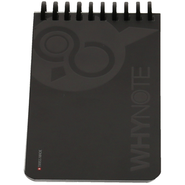 WHYNOTE Carnet A6 WNPBOK01 kit de démarrage, noir