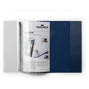 DURABLE Angebotshefter DURAPLUS 257907 für 100 Blatt A4 dunkelblau