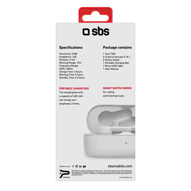 Écouteurs vraiment sans fil avec station de poche