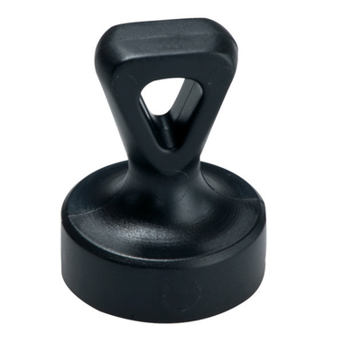 BEREC Griffmagnet Kunststoff 17mm GM17S.01 Öse, schwarz 2 Stück
