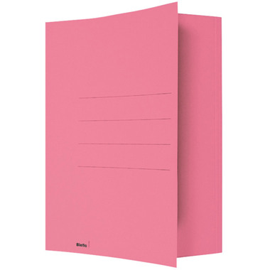 BIELLA Einlagemappe m. Klappe A4 25040145U rot 240g/m2 50 Stück
