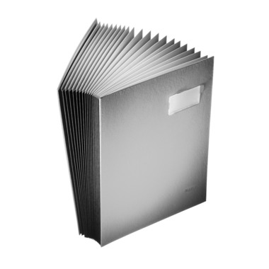LEITZ Unterschriftsmappen A4 57000085 lichtgrau 20 Fächer