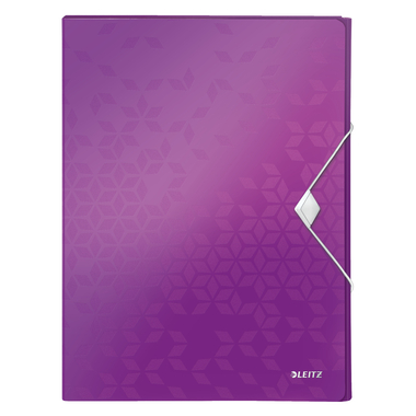 LEITZ Sammelbox WOW PP 46290062 violett 250x330x37mm